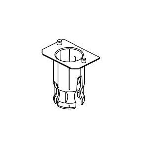 DELTA® RP93285 Retainer, For Use With: Pivotal™ Model 9193-DST, 9993-DST, 9193T-DST & 9993T-DST Single Handle Pull-Down Kitchen Faucet, Import