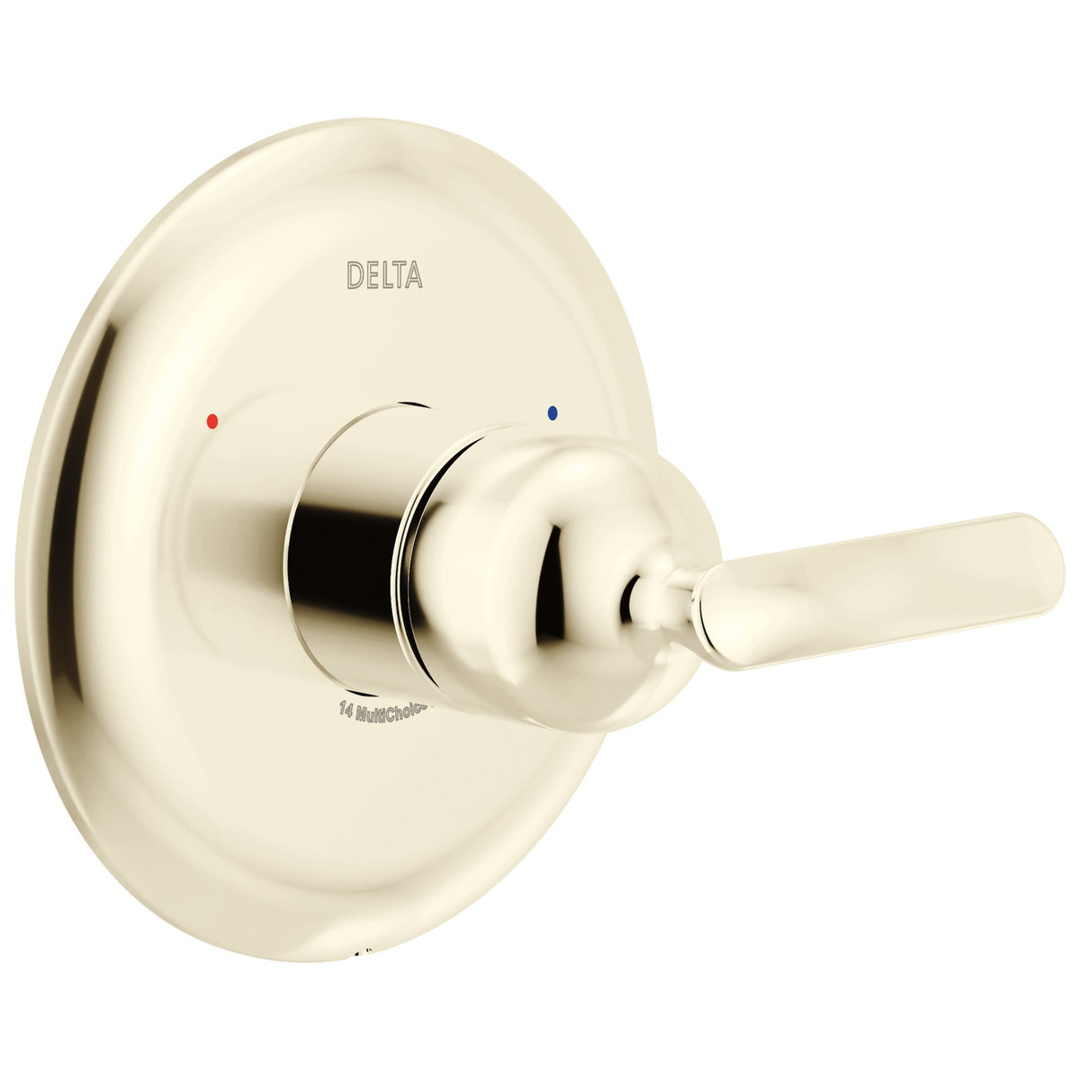 DELTA® T14045-PN-PR 14 Series Valve Only Trim, 1.75 gpm Shower, Lumicoat® Polished Nickel