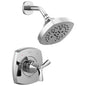 Stryke - 14 Series 1-Function Shower - Wall Mount - Zinc