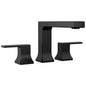 DELTA® T2737-BL Velum™ Rough-In Kit Roman Tub Trim, 10 to 16 in Center, Matte Black, 2 Handles, Import