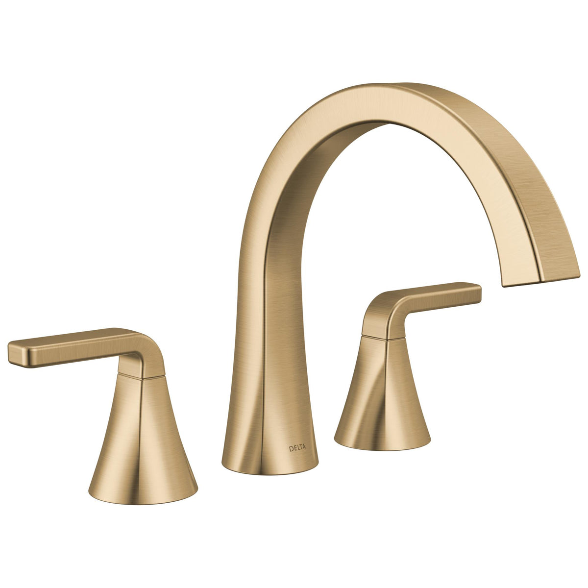 Lineax - Horizontal Roman Tub Trim - Deck Mount - 1.75 GPM