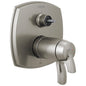 Stryke - Thermostatic Integrated Diverter Trim - Stainless