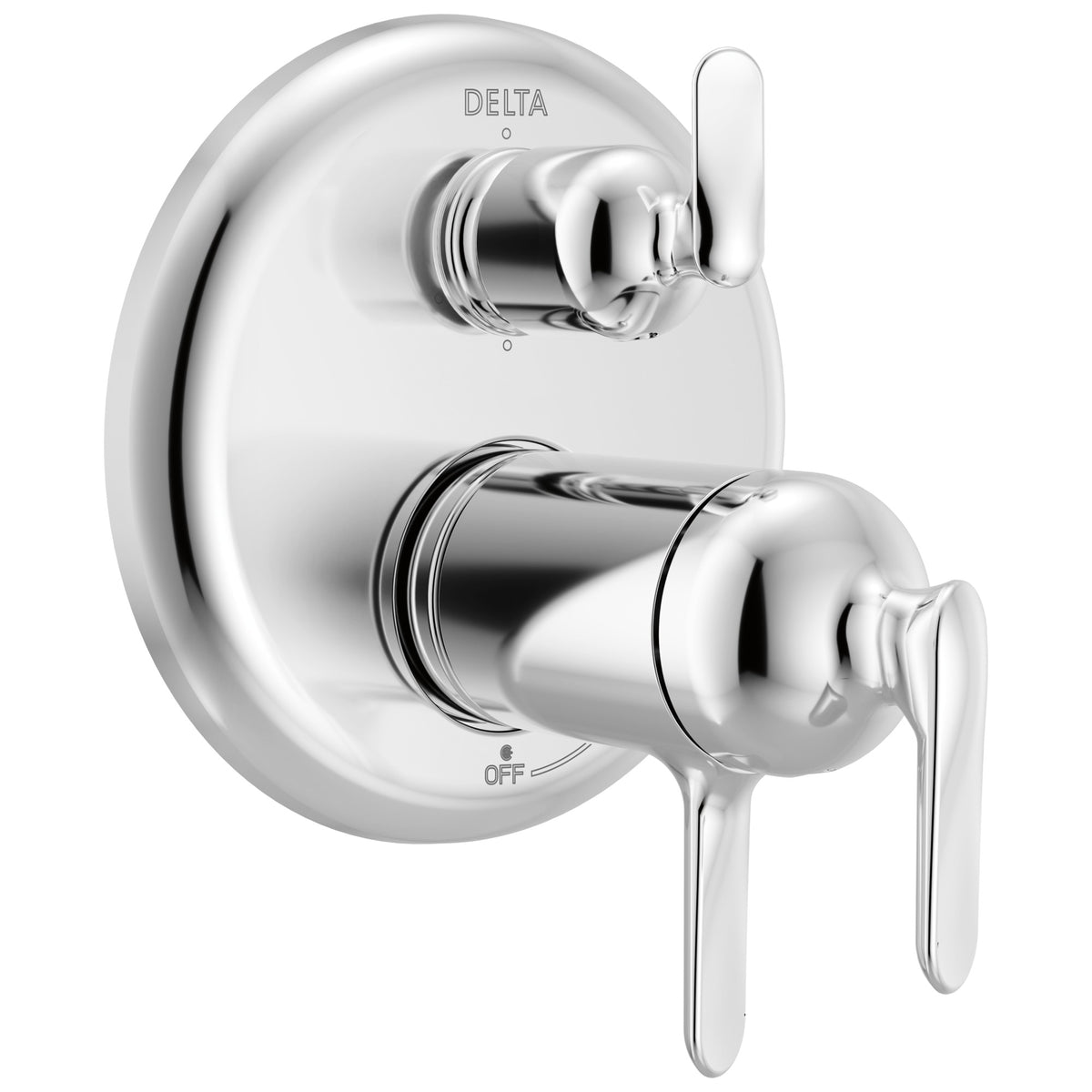 DELTA® T27T945-PR 17T 6-Setting Integrated Diverter Trim, 7.2 gpm Shower, Lumicoat® Chrome