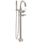 DELTA® T4745-SS-PR-FL Bonacci™ Floor Mount Tub Filler Trim, 1.75 gpm Flow Rate, Lumicoat® Stainless, 1 Handles, Yes, Commercial/Residential