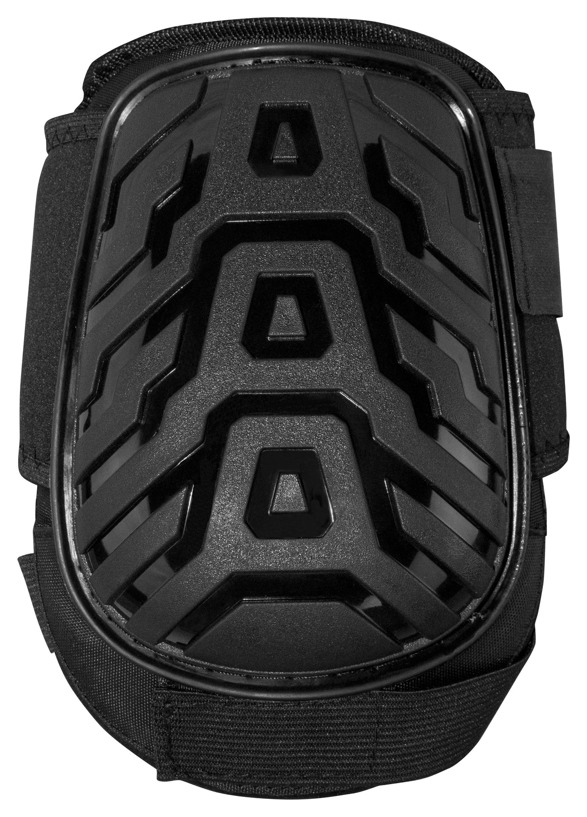 Raven Safety 7105 KP7105 Deluxe Knee Pad, Gel Cap, Closed Cell Foam Pad, Hook and Loop Closure, Black