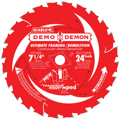 Diamond Knockout Circular Saw Blade - 5/8" Arbor