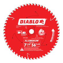 Circular Saw Blade - 7-1/4" Dia x 0.087" Thk