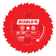 Circular Saw Blade - 10" Dia x 0.071" Thk - 24 Teeth