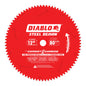 Diablo® D1280CF Steel Demon® Circular Saw Blade, 12 in Dia x 0.071 in THK, 1 in Arbor, Carbide Blade, 80 Teeth