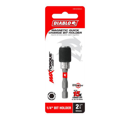Magnetic Quick Change Bit Holder - 2-3/8" OAL