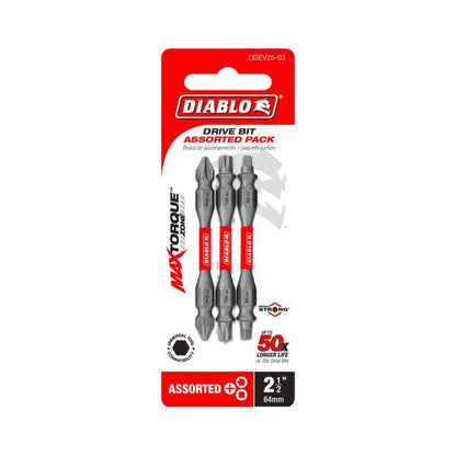 Double-Ended Drive Bit Set - DDEV25-S3