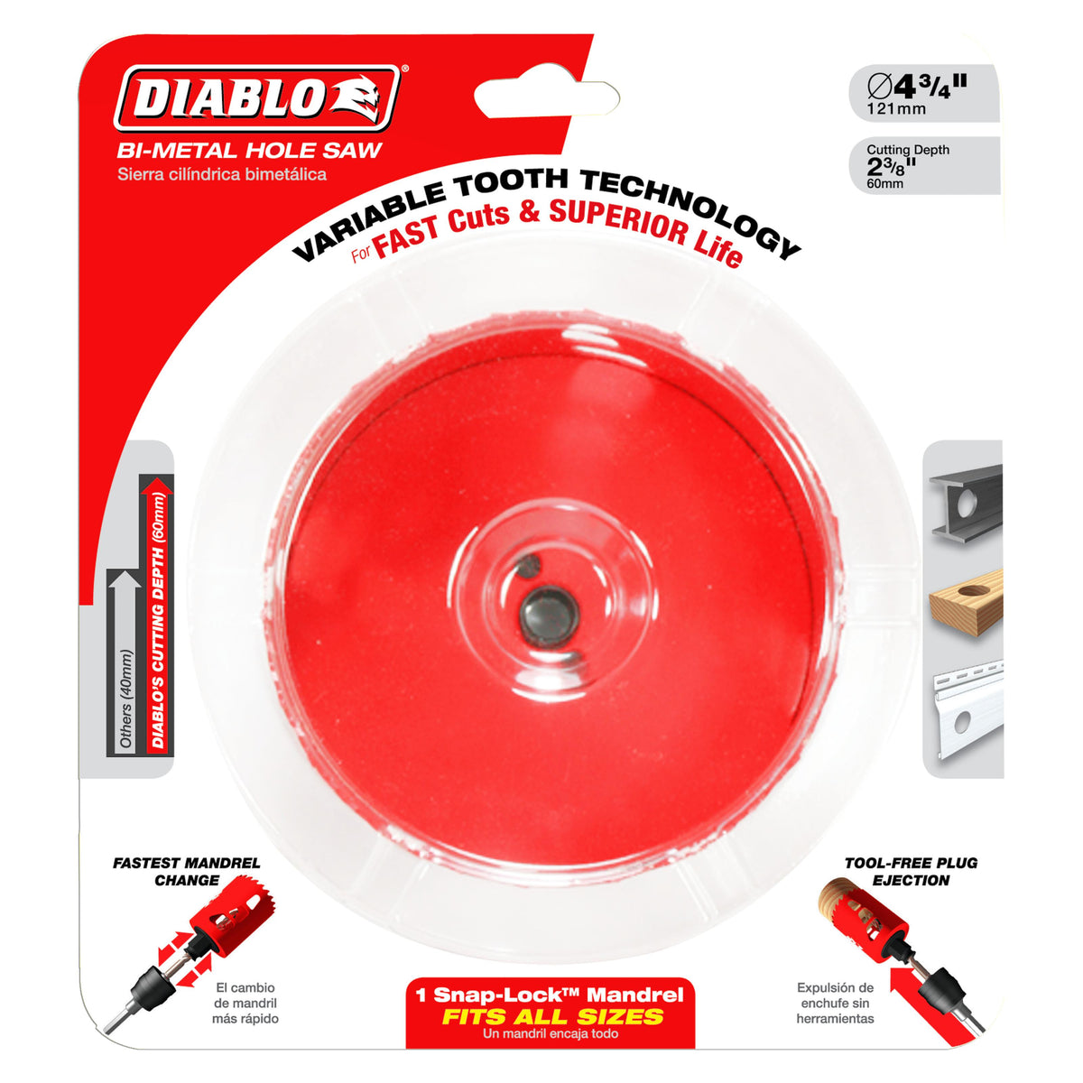 4-1/2" HOLE SAW