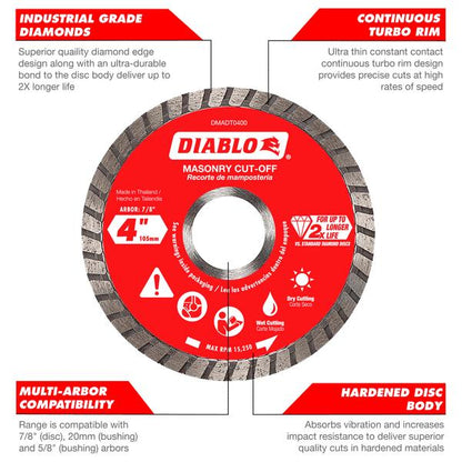 Masonry Cut-Off Disc - DMADC0450