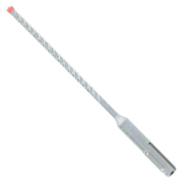 Hammer Drill Bit, 3/16 in Drill Bit, 6 in OAL