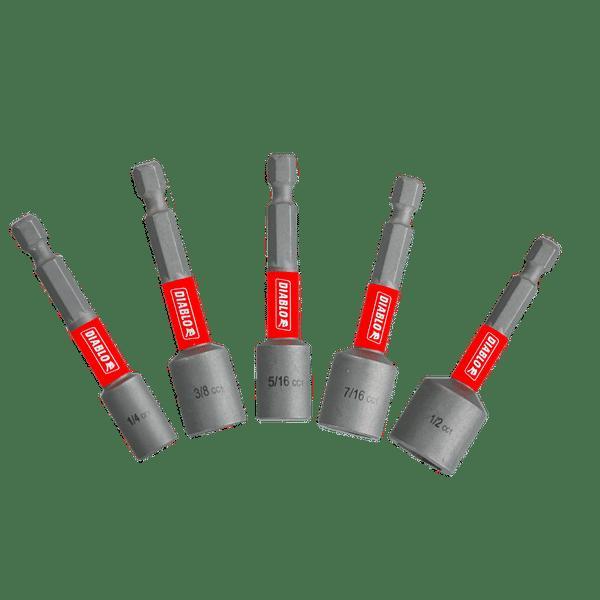 Diablo® DNTSL-S5 Magnetic Nut Driver, 2-9/16 in OAL
