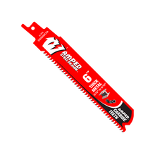 Amped Steel Demon - Reciprocating Saw Blade - 6" L - Red