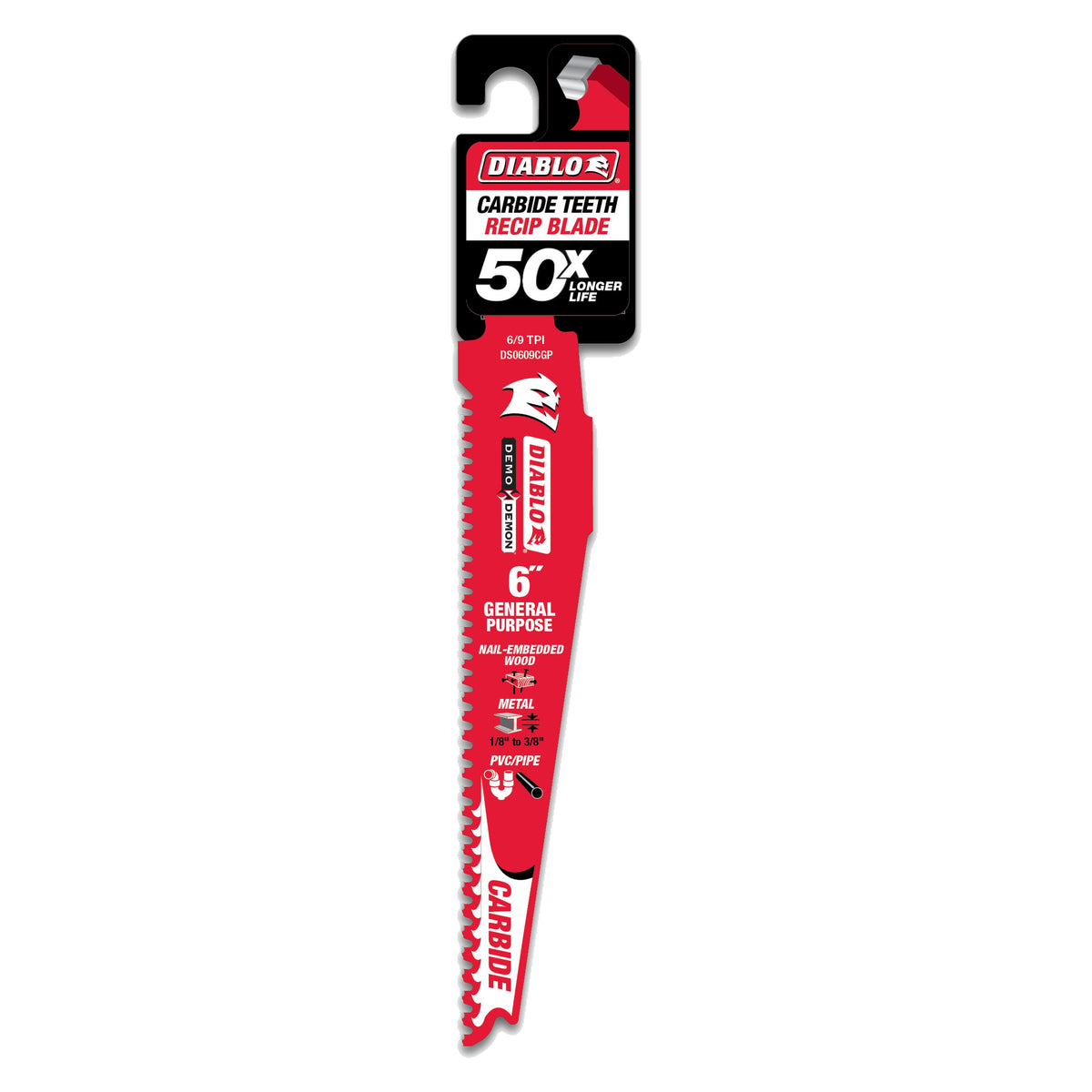 Reciprocating Blade Set - 7.3" L 1.3" W - 6, 9 TPI TPI