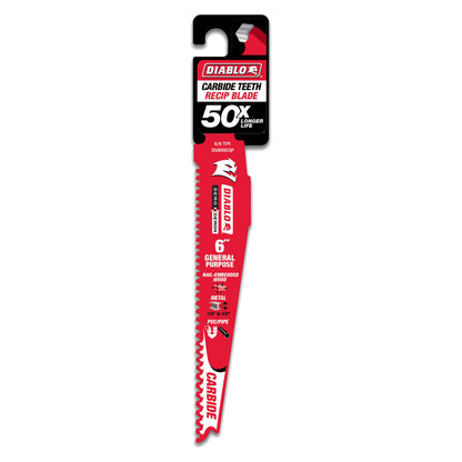 Reciprocating Blade Set - 7.3" L 1.3" W - 6, 9 TPI TPI