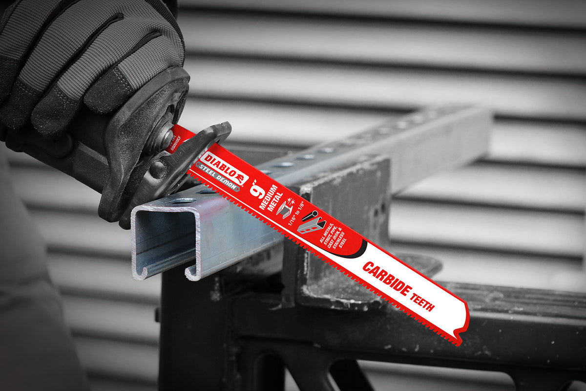 Steel Demon - Reciprocating Saw Blade - 6" L - 10 TPI TPI