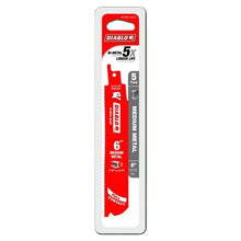 Bi-Metal Reciprocating Saw Blade - 6" L - 14/18 TPI TPI