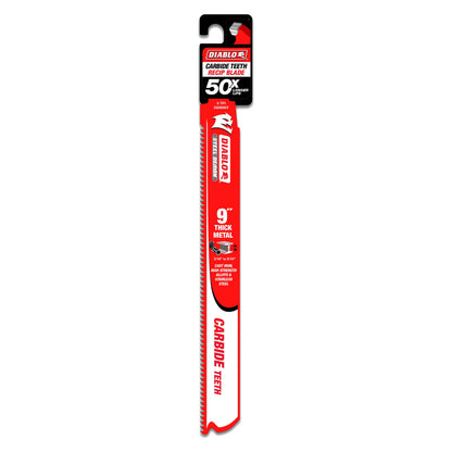 Reciprocating Saw Blade - 9" L - Steel