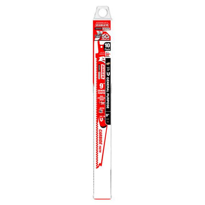 Reciprocating Saw Blade - 9" L - 9 TPI