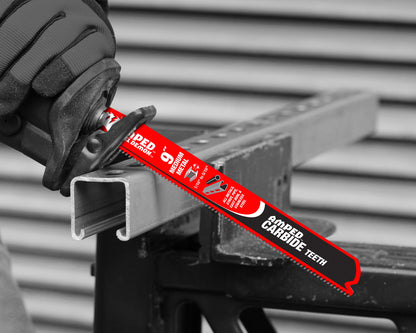 Amped Steel Demon - Reciprocating Saw Blade - 9" L