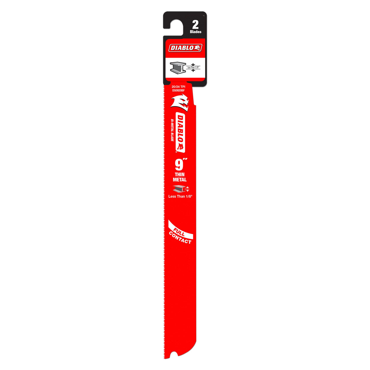 Bi-Metal Reciprocating Saw Blade - 9" L - Steel