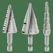 Impact Step Drill Bit Set - 3 Pieces