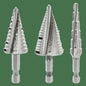 Impact Step Drill Bit Set - 3 Pieces