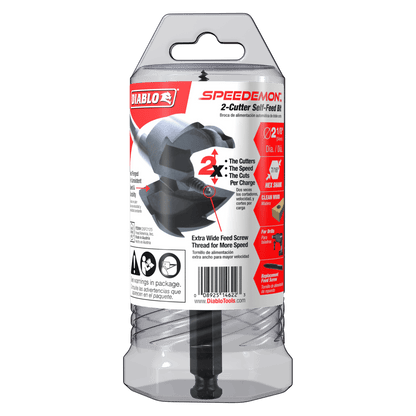 Speedemon - Self-Feed Bit - 2-1/8" Dia - High Speed Steel
