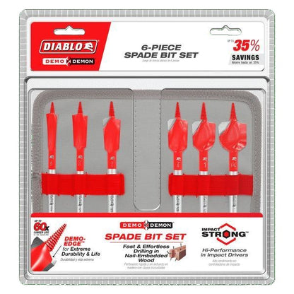 Spade Bit Set - 1/2