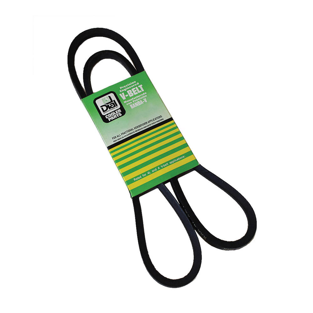 Dial Manufacturing 6549 Precision Engineered V-Belt, 1/2 in W Top, 49 in L Outside, 5/16 in THK