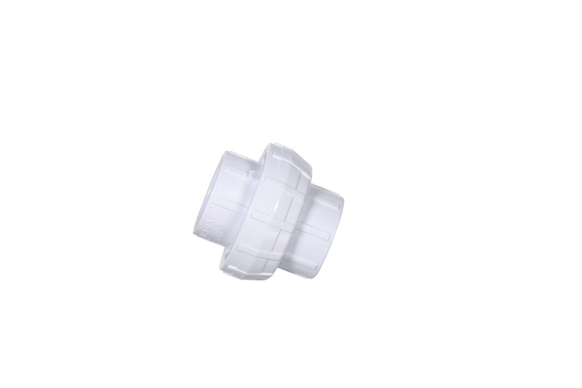 3/4" Union - White - PVC