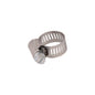 Diversitech B-6H Worm Drive Adjustable Clamp, 7/16 to 25/32 in Clamp, #6 SAE Trade, Stainless Steel Band, Stainless Steel Bolt, Domestic