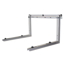 Quick-Sling® QSWB4000 Wall Bracket With Rail, 33-1/2 in L x 25-1/4 in W x 18-1/8 in H, Telegray