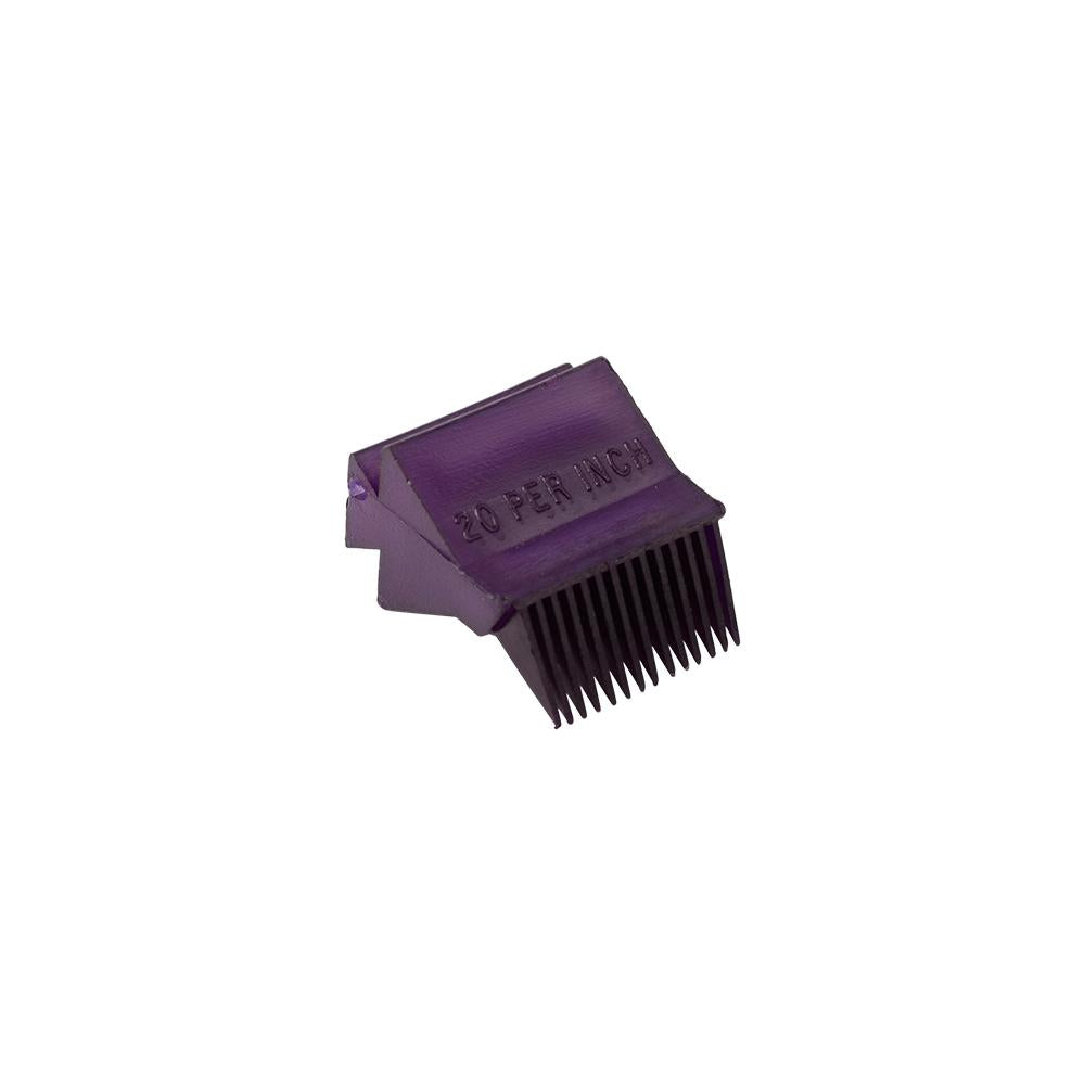 Diversitech T-20 Fin-Tool Head, 20 FPI, Nylon, Purple