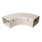 90° Long Radius Line Set Flat Bend - 4" L - PVC