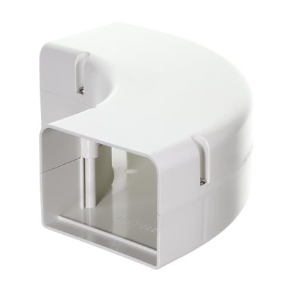 90° Long Radius Line Set Flat Bend - 4" L - PVC