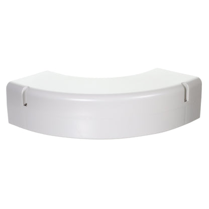 90° Long Radius Line Set Flat Bend - 4" L - PVC