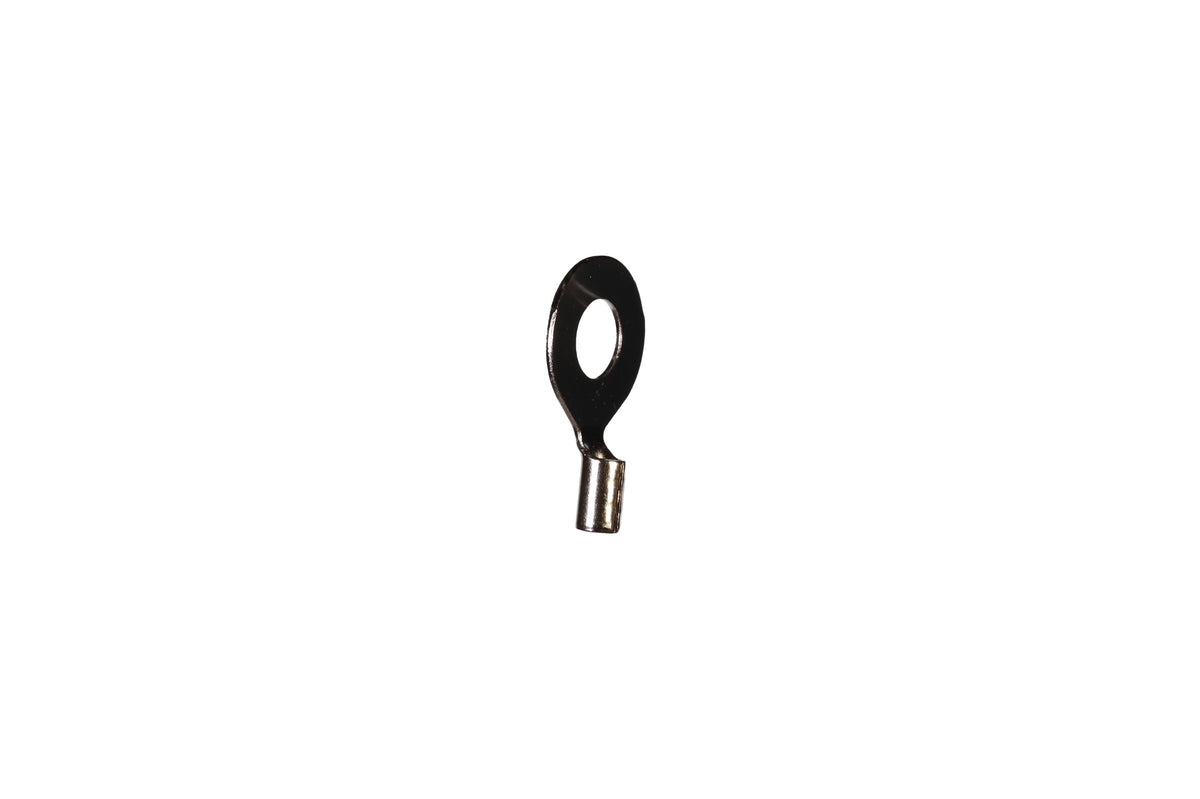 Non-Insulated Solderless Ring Terminal - Steel - Silver