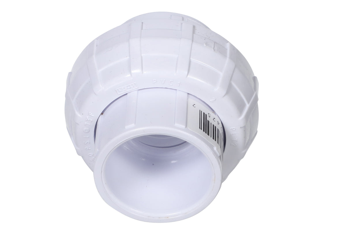 3/4" Union - White - PVC