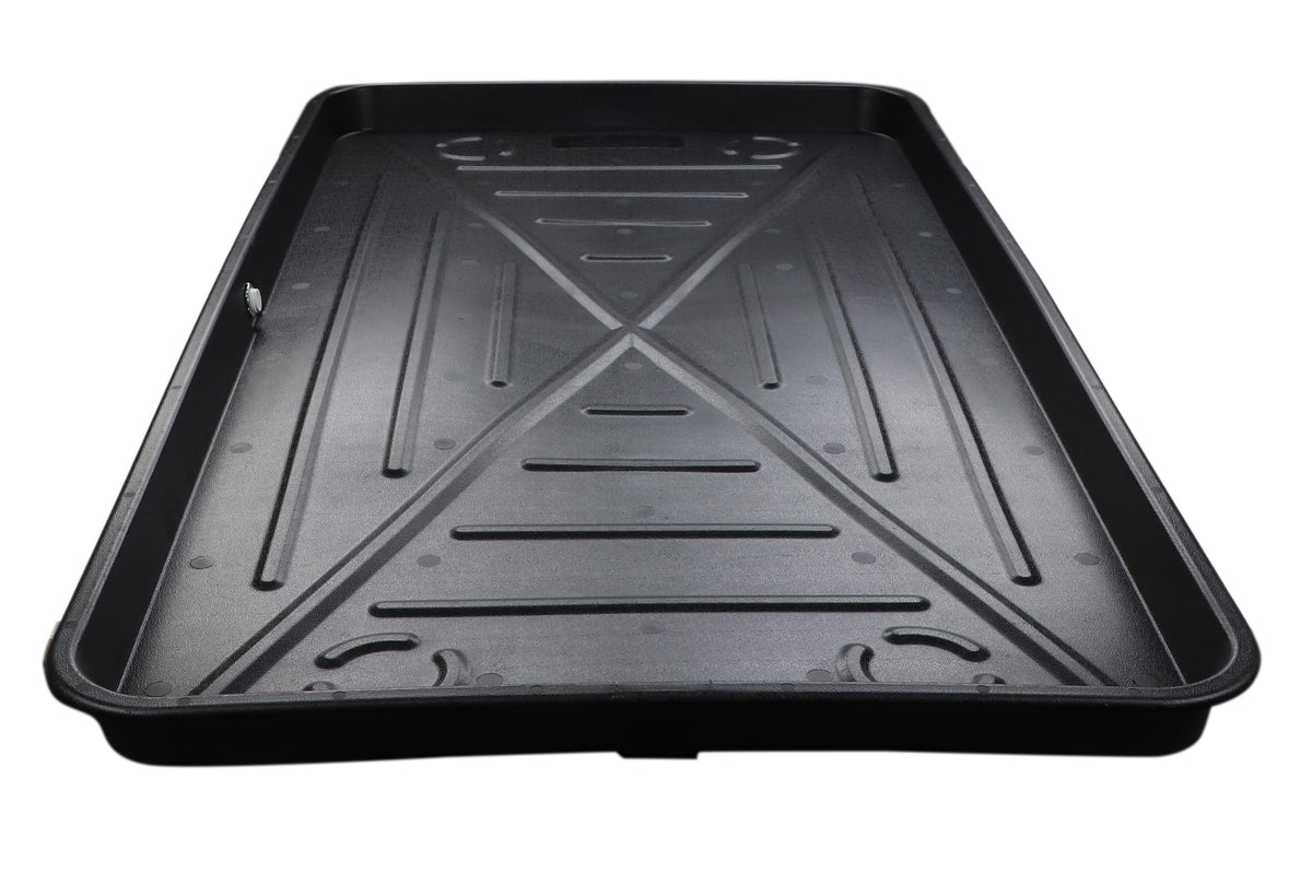 A/C Secondary Condensate Drain Pan - Black - ABS