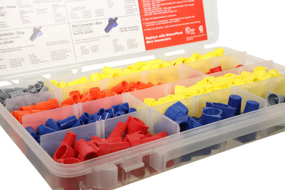 Screw-On Wire Connector Assortment - Thermoplastic