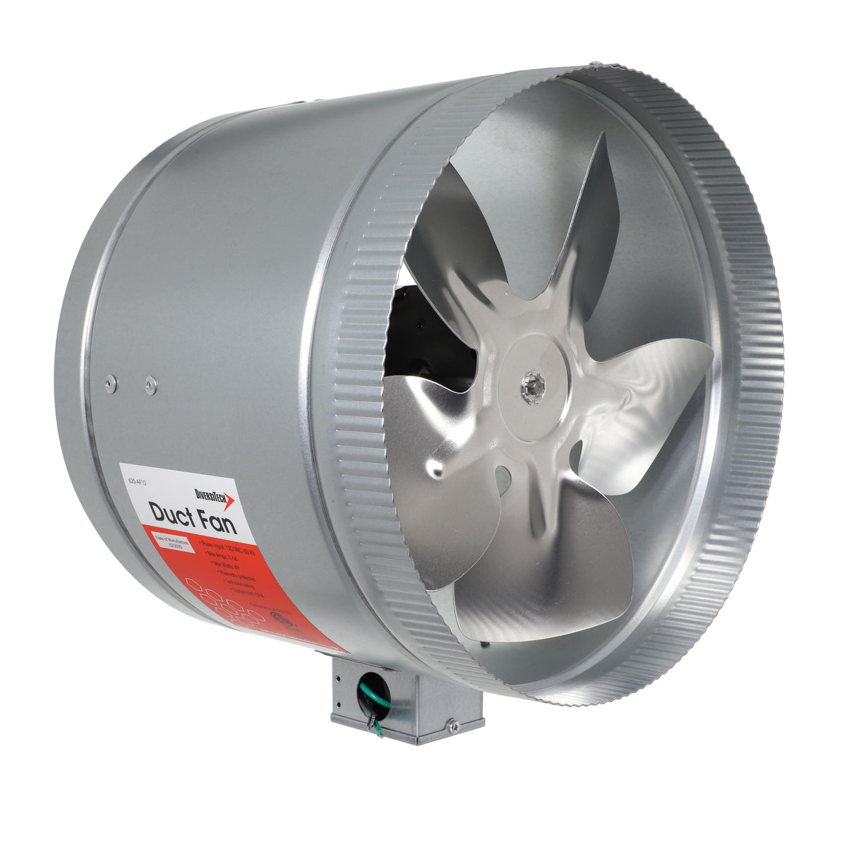 Duct Fan - 650 CFM Air Flow - 120 Vac