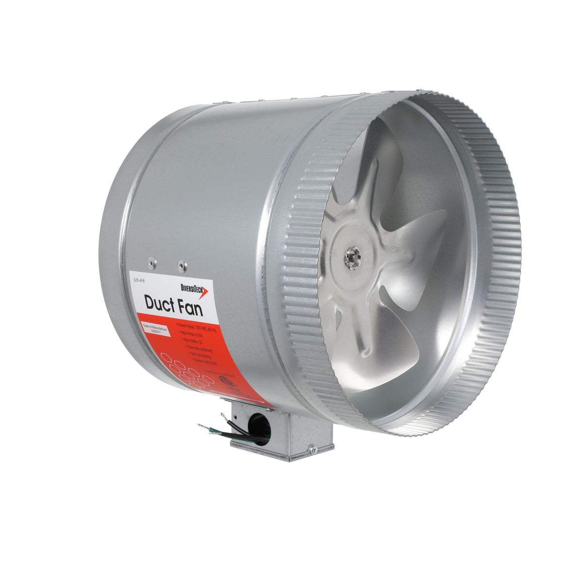Duct Fan - 420 CFM Air Flow - 120 Vac