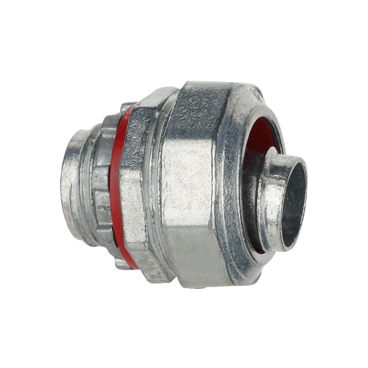 Liquid Tight Straight Connector - 1/2" Trade - Metallic