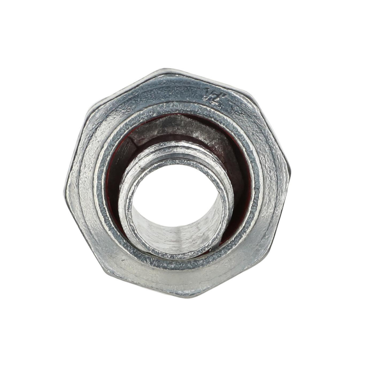 Liquid Tight Straight Connector - 1/2" Trade - Metallic