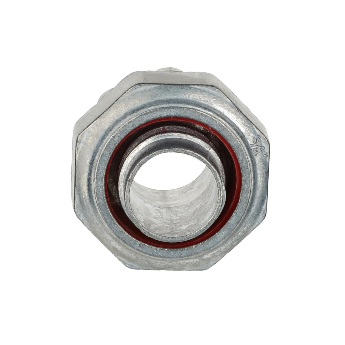 Liquid Tight Straight Connector - 3/4" Trade - Metallic