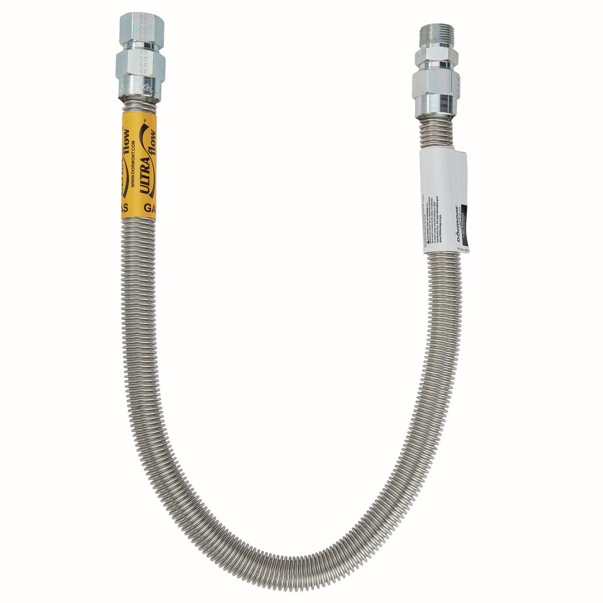 40 Series - 3/4" High BTU Gas Connector - MNPT x FNPT